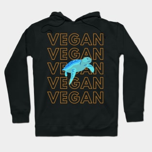 Vegan cute Turtle Hoodie